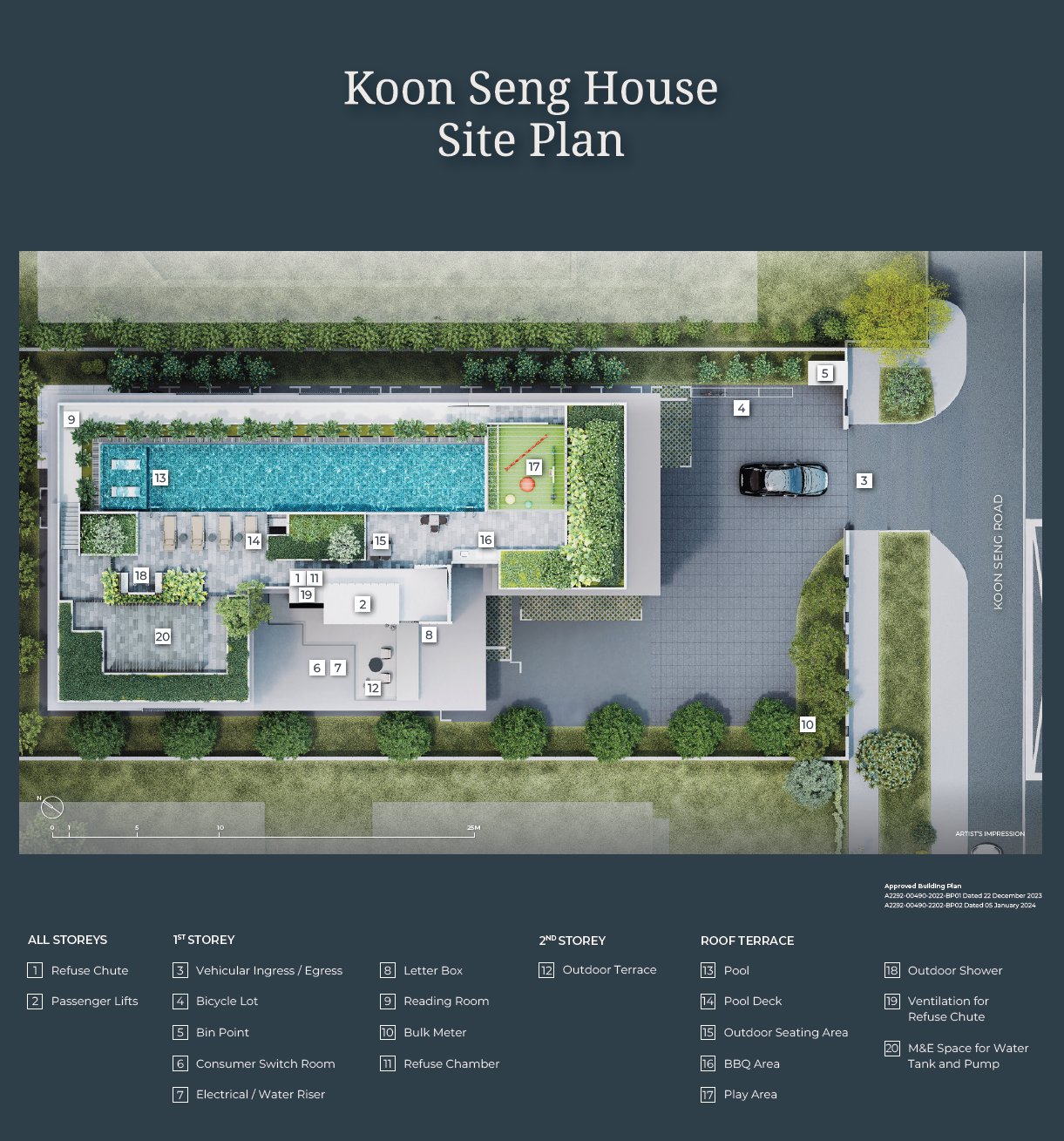 Koon Seng House Site Plan